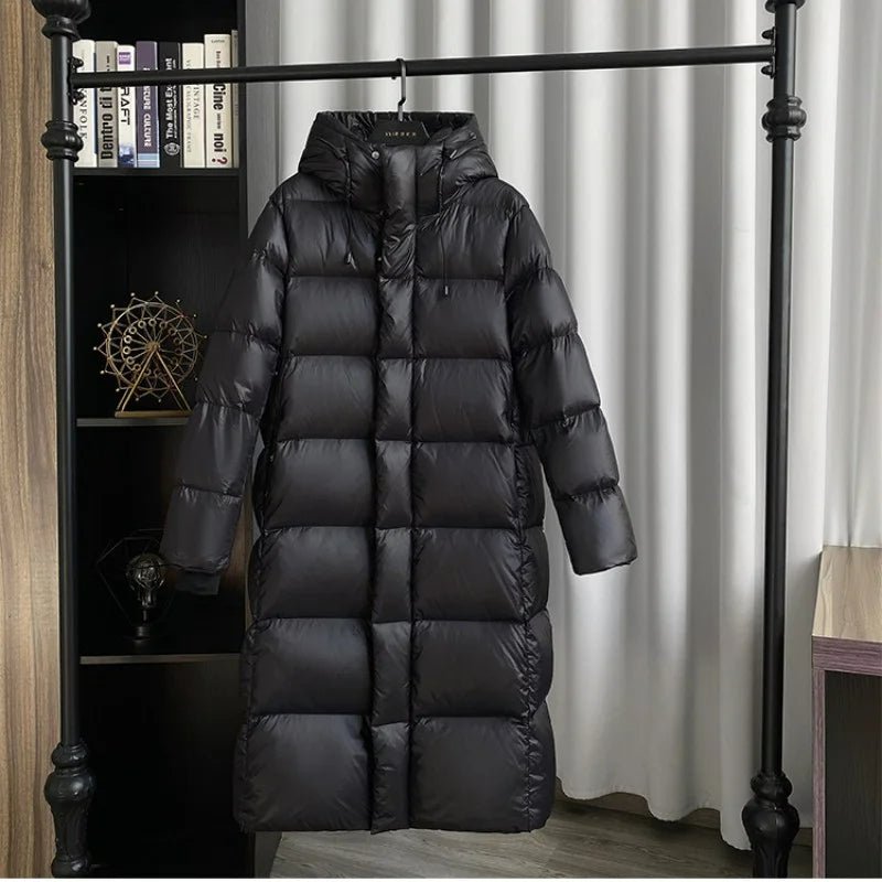 Drune - Lira - Dicke Puffer Kappuzen-Daunenjacke