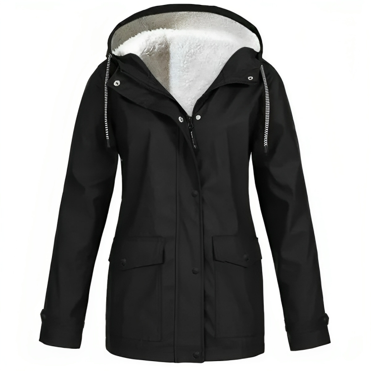 Drune | Warmer Fleece-Regenmantel