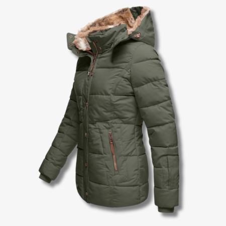 Drune Warme Jacke mit Kapuze