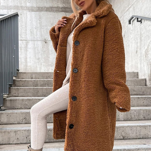 Drune Stylischer weicher Mantel