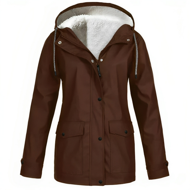Drune | Warmer Fleece-Regenmantel