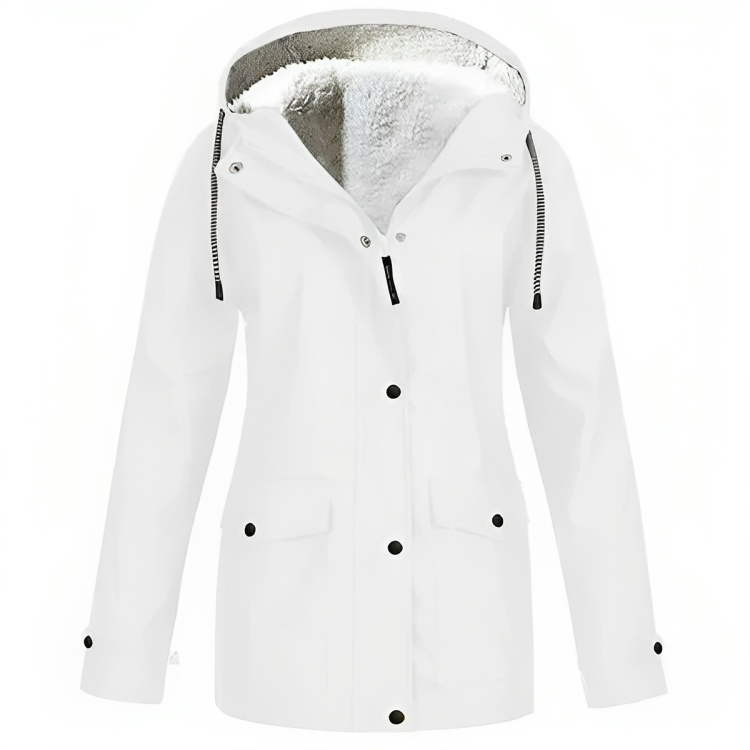 Drune | Warmer Fleece-Regenmantel