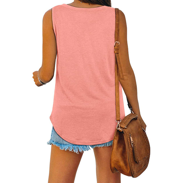 Drune Mckayla Jersey V-Ausschnitt Tank-Top