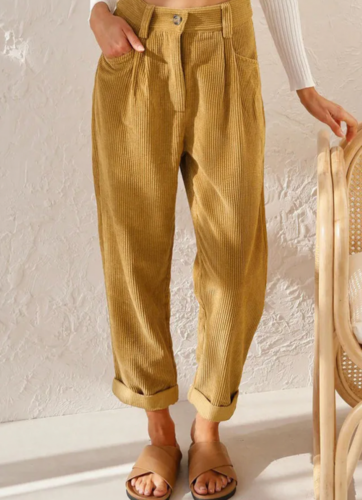 Drune - Stylische Cordhose