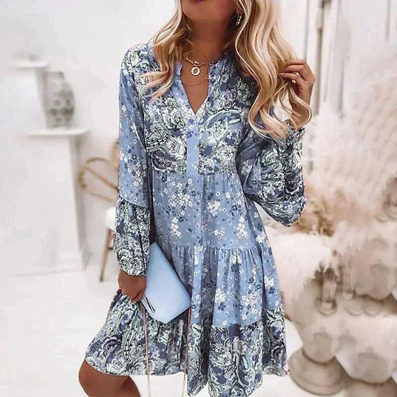 Drune | Florales Kleid - Strahlend im Sommer