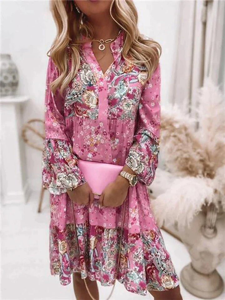 Drune | Florales Kleid - Strahlend im Sommer