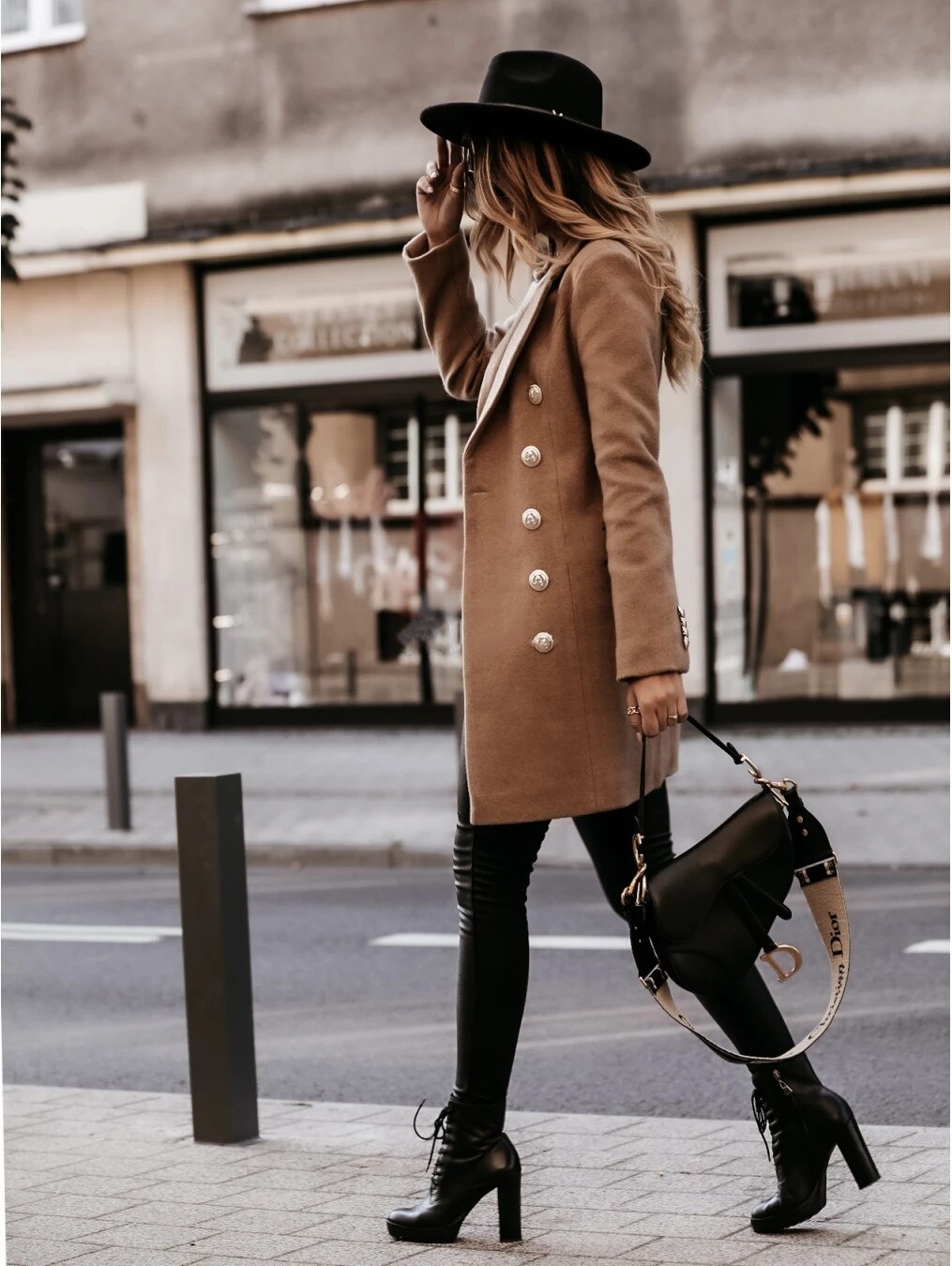 Drune Solide Farbe Mantel Jacke