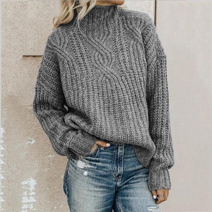 Drune Übergröße Rollkragenpullover