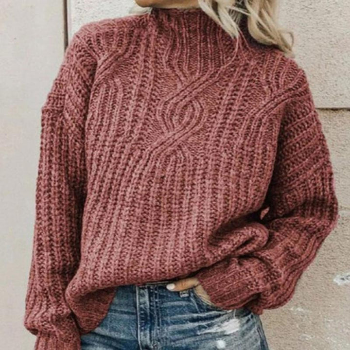 Drune Übergröße Rollkragenpullover