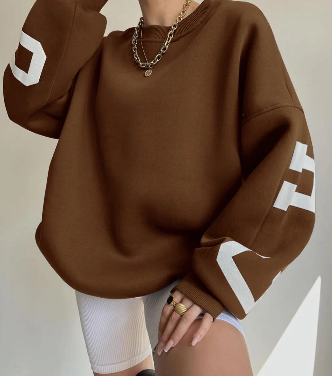 Drune Fleece-Kapuzenpullover