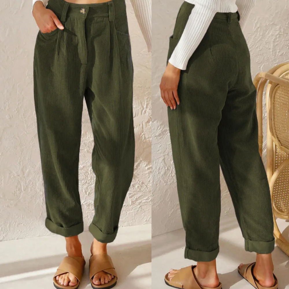 Drune - Stylische Cordhose