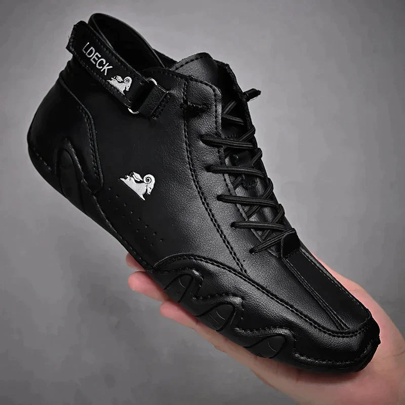 Drune Ultra-bequemer Rutschfester Barfußschuh aus Echtleder (Unisex)