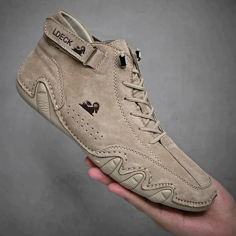 Drune Ultra-bequemer Rutschfester Barfußschuh aus Echtleder (Unisex)