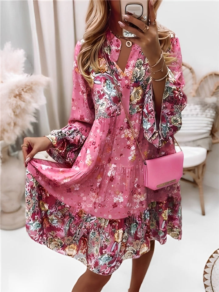 Drune | Florales Kleid - Strahlend im Sommer