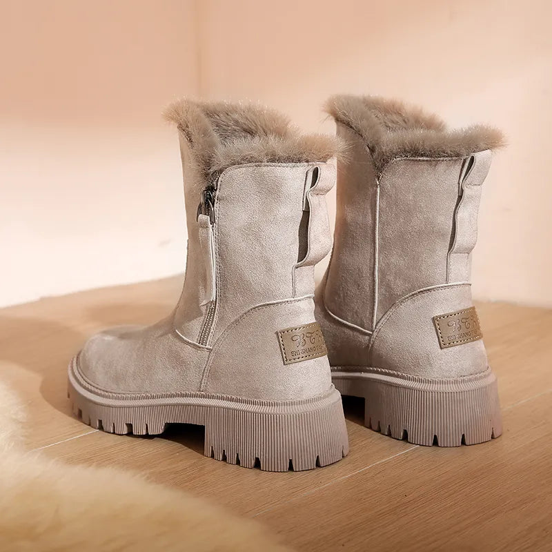 Drune aus Wildleder – Damen