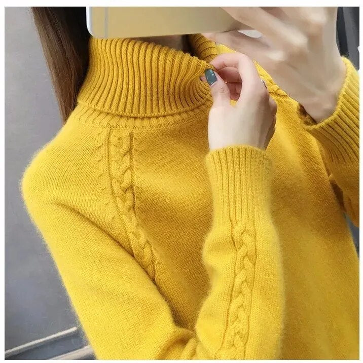 Drune – Eleganter Rollkragenpullover für Damen