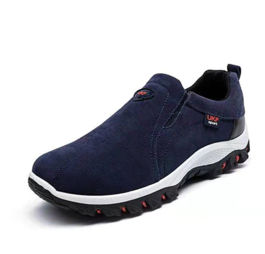 Blau orthopädische schuhe