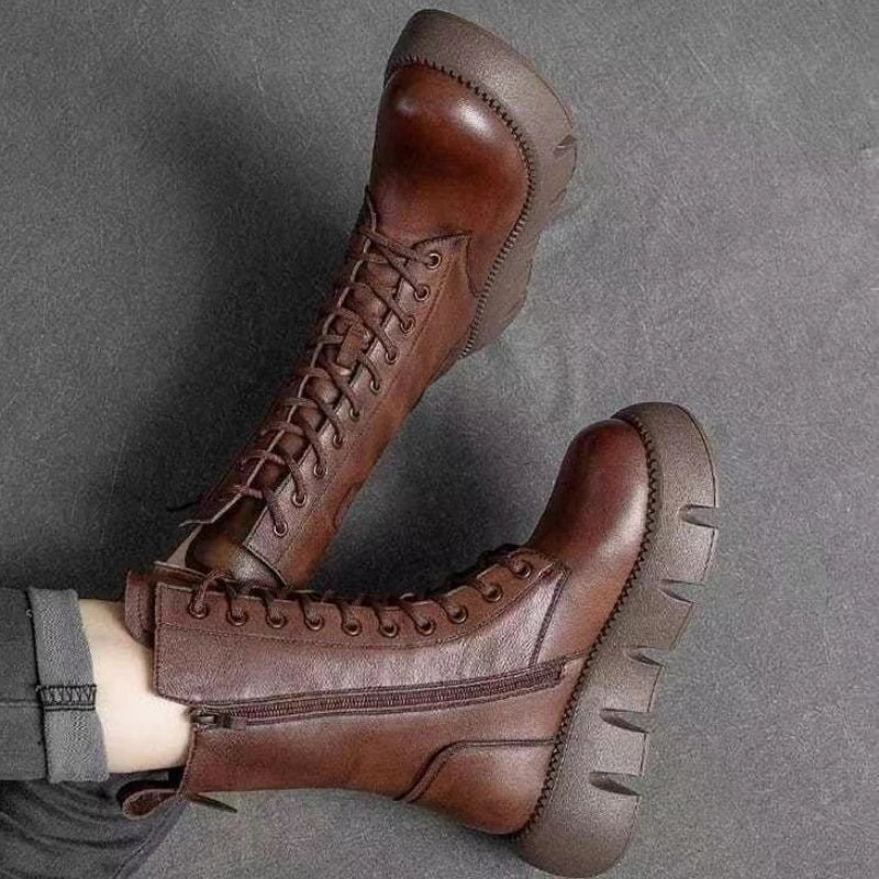Drune – Stylische Stiefel mit hoher Sohle