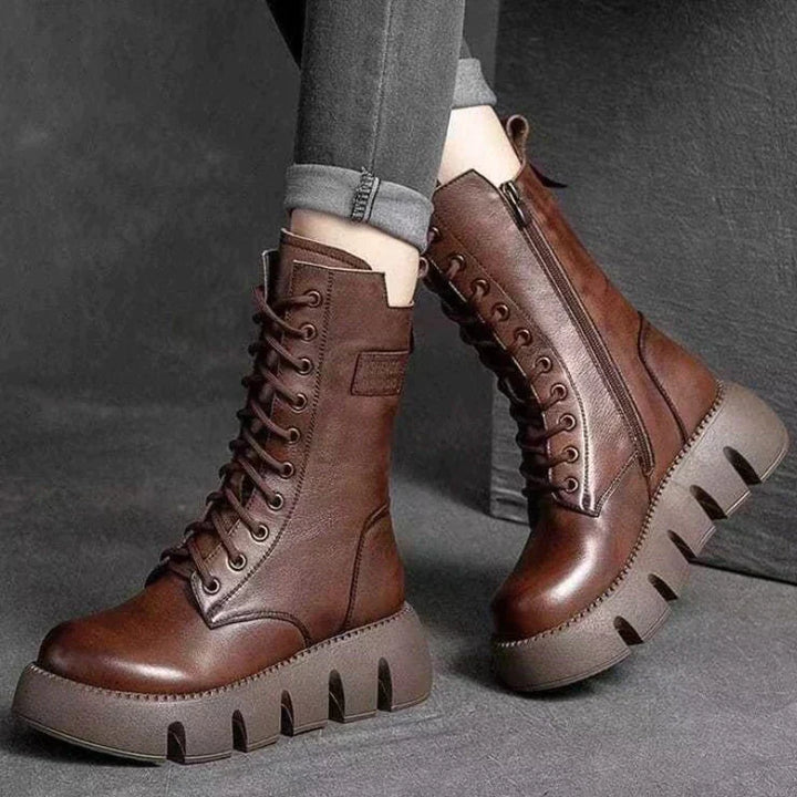 Drune – Stylische Stiefel mit hoher Sohle