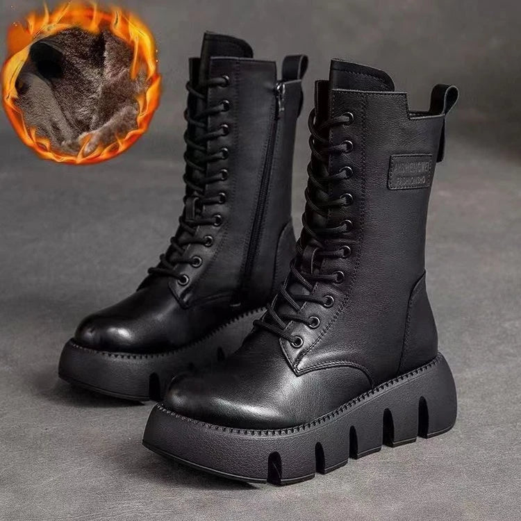 Drune – Stylische Stiefel mit hoher Sohle