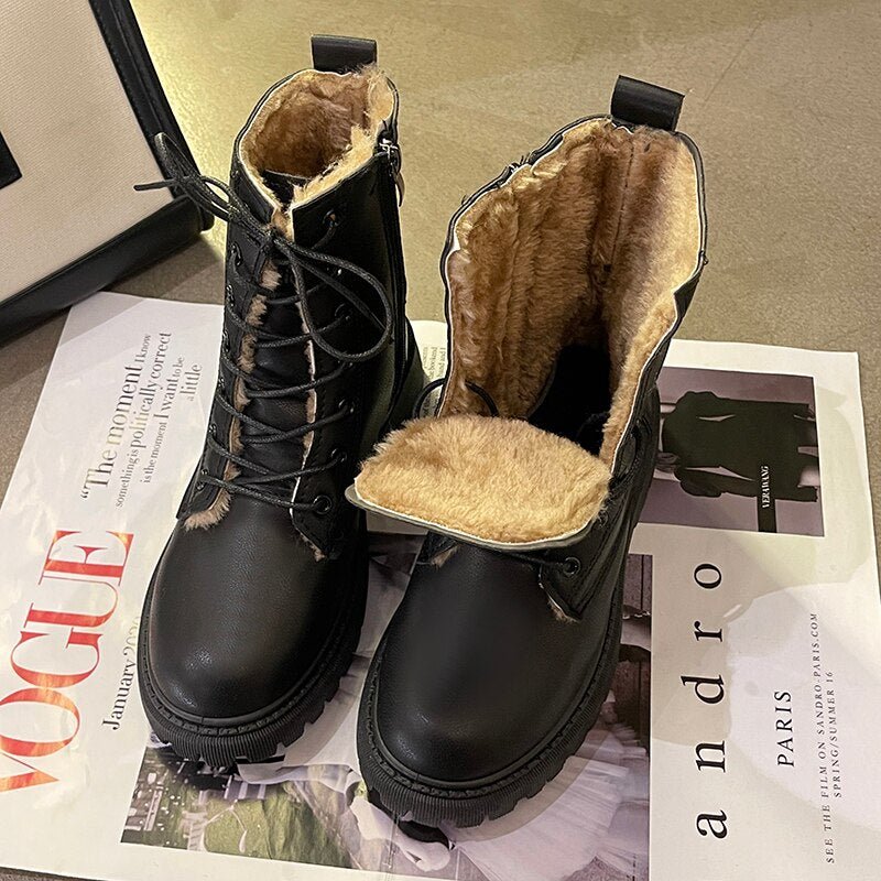 Dervon - Fell-Stiefel - FashionWOLF