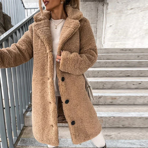 Drune Teddymantel | Stylische weiche Jacke