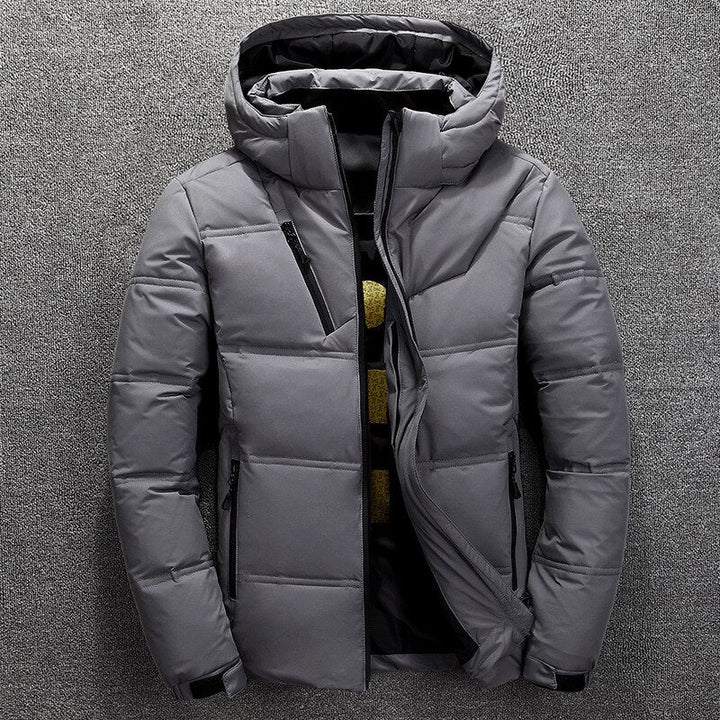 Drune - Extra warme abnehmbare Winterjacke mit Kapuze