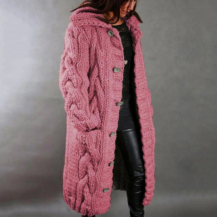 Gallanto - Kuscheliger Strickmantel für Frauen - FashionWOLF