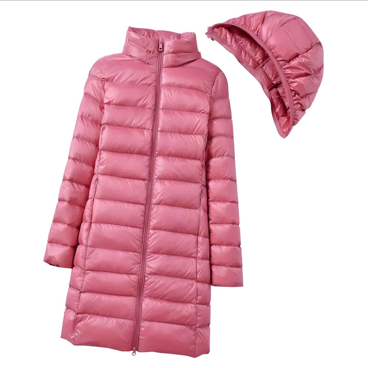 Drune Lange Daunenjacke für Damen