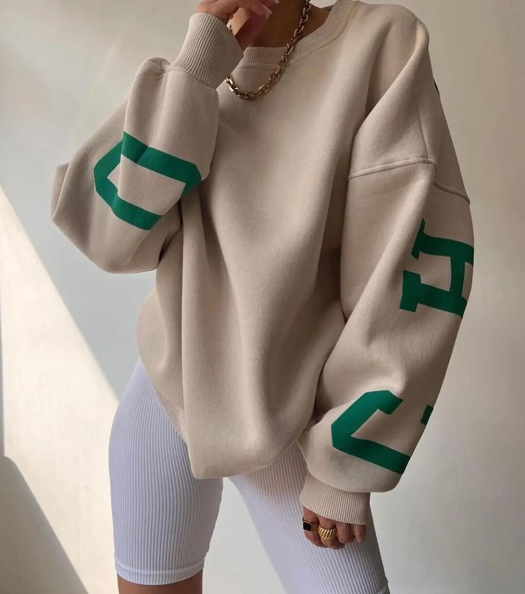 Drune Fleece-Kapuzenpullover