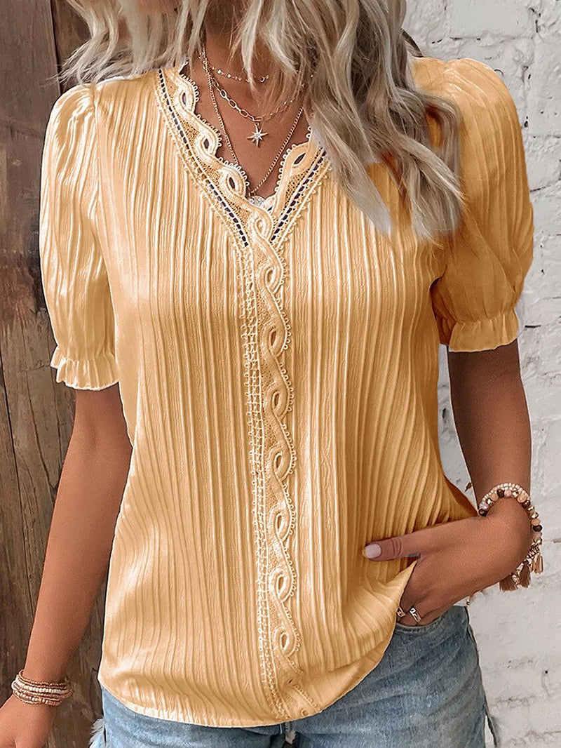 Drune Elegante Sommerbluse