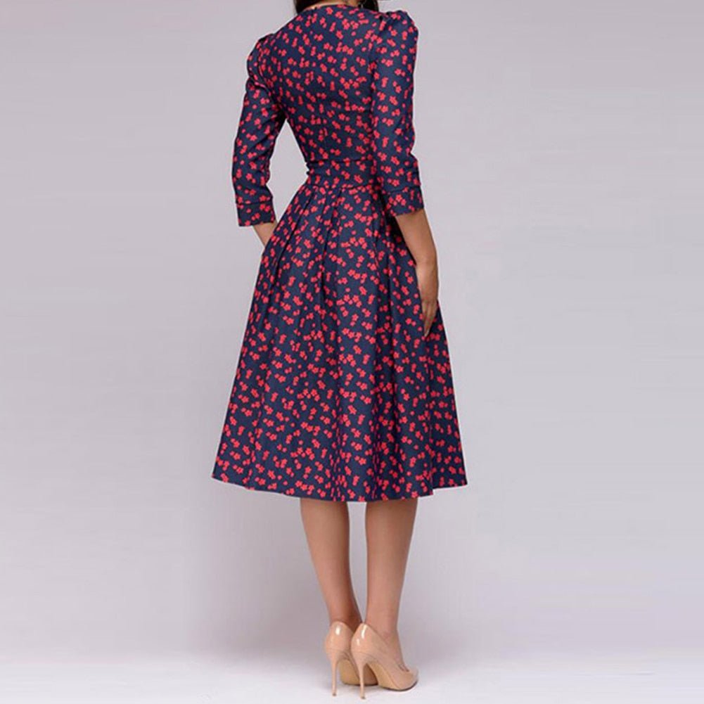 Retrozo – Ein edles, mittellanges Kleid - FashionWOLF
