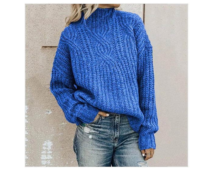 Drune Übergröße Rollkragenpullover