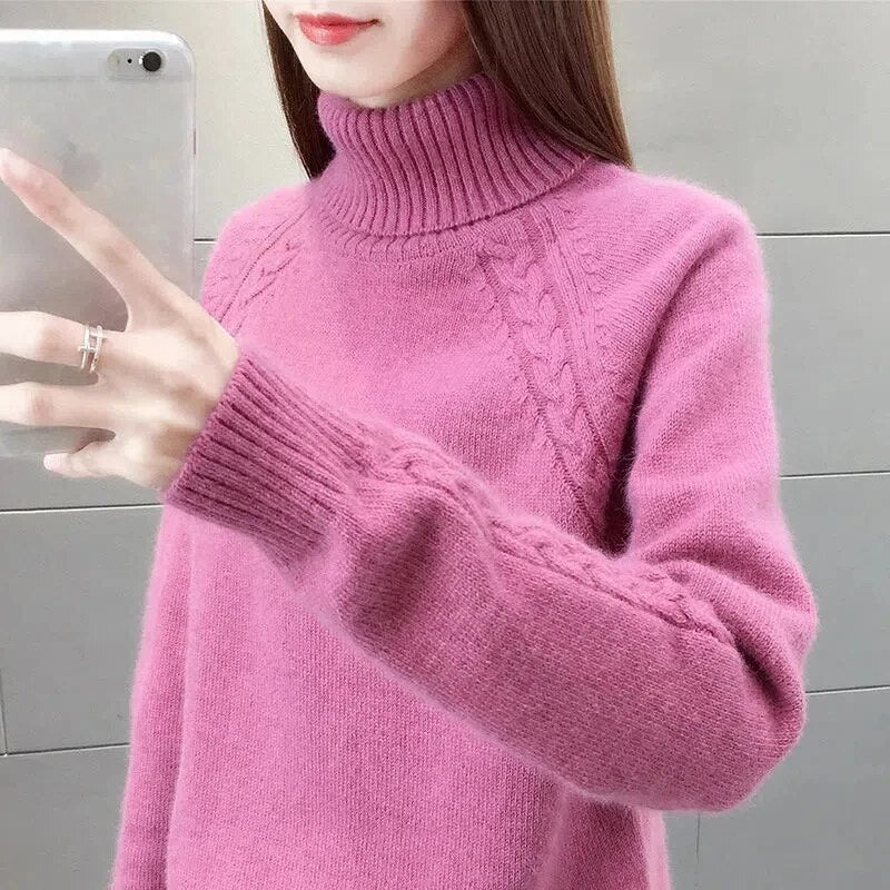 Drune – Eleganter Rollkragenpullover für Damen