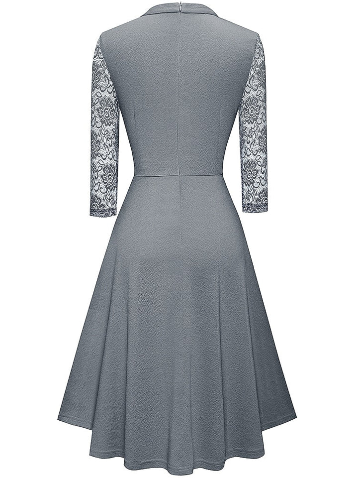 WOLF Ausgehöhltes Spitzenkleid - Wolf Fashion