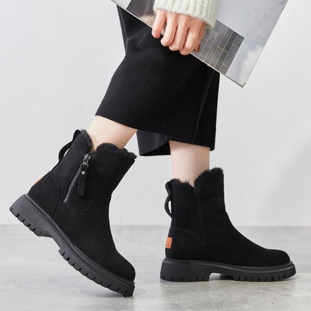 Drune aus Wildleder – Damen