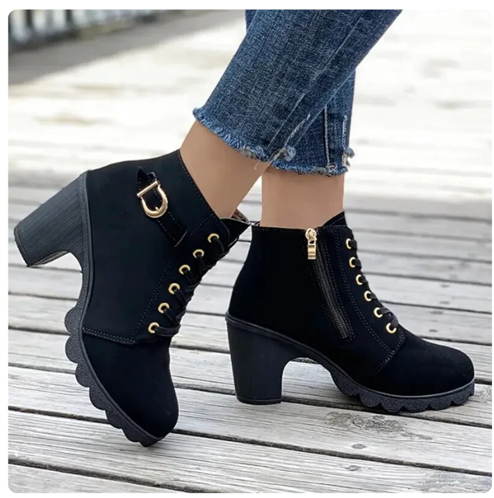 Drune High Heel Stiefel – elegant, modern und bequem